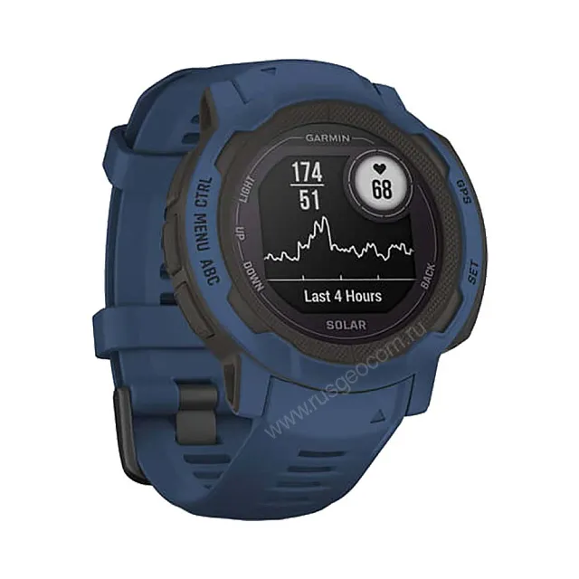 Часы Garmin Instinct 2 Solar синий
