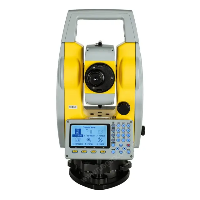 Тахеометр GeoMax Zoom10, 2" с X-PAD Ultimate Premium в комплекте смартфон и крепление