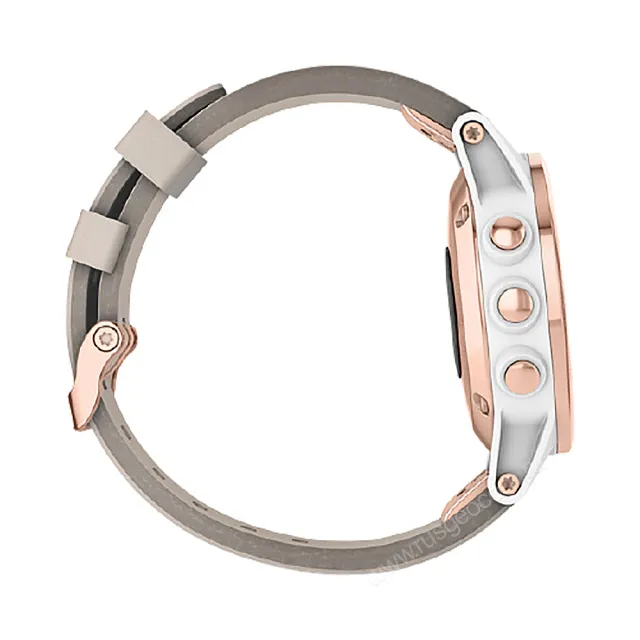 Часы Garmin D2 Delta S для пилотов розовое золото с бежевым ремешком