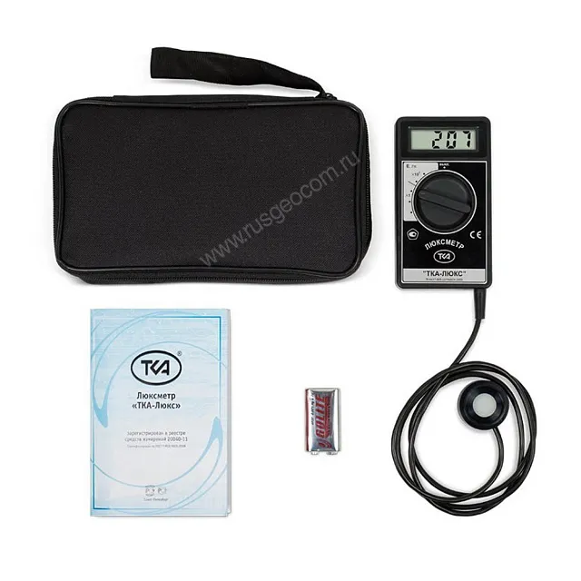 Люксметр ТКА-Люкс с поверкой