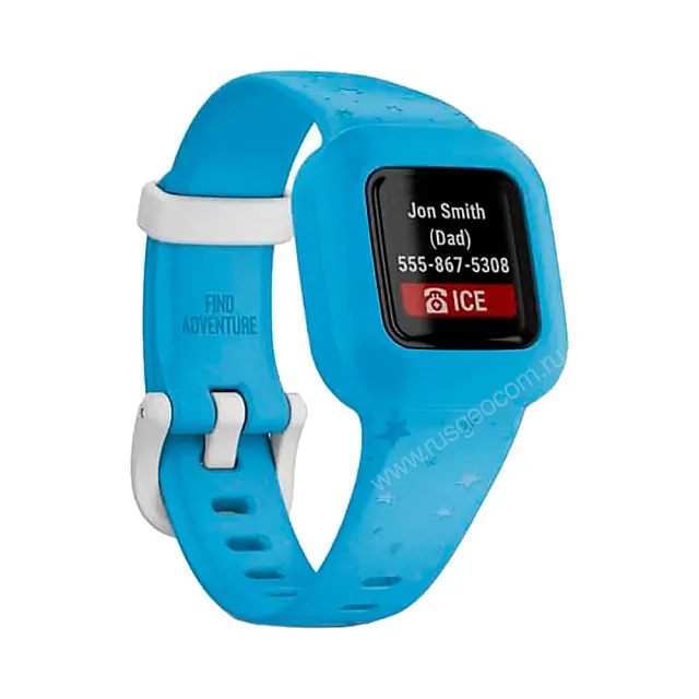 Фитнес-браслет Garmin Vivofit JR 3 Blue Stars