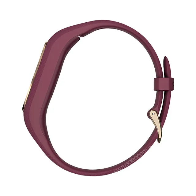 Фитнес-браслет Garmin Vivosmart 4 бордовые с золотом
