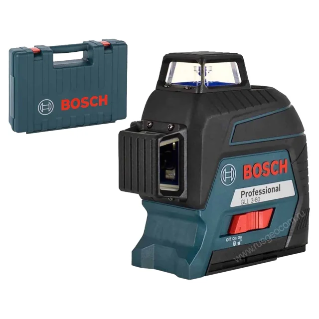 Лазерный уровень Bosch GLL 3-80 + кейс (0.601.063.S00)