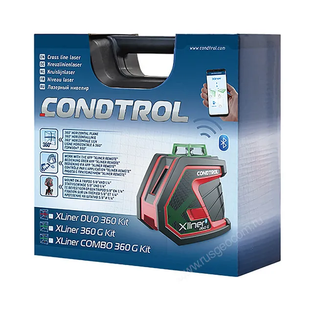 Лазерный нивелир Condtrol XLiner 360G