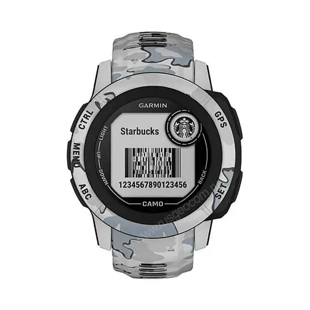Часы Garmin Instinct 2s Camo серый камуфляж