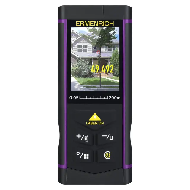 Лазерная рулетка с камерой Ermenrich PRO LR200