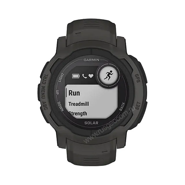 Часы Garmin Instinct 2 Solar черный