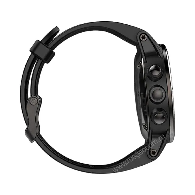 Часы Garmin Fenix 5S Sapphire черные с черным ремешком