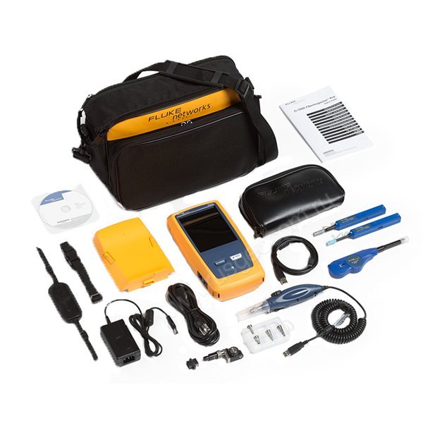 Комплект из видеомикроскопа FI2-7000-MPO INT с насадками для MPO и набором для очистки коннекторов