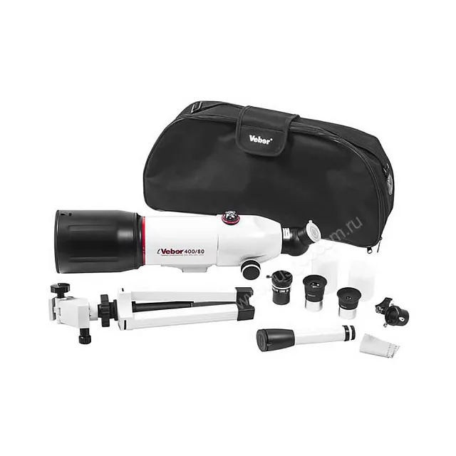 Телескоп Veber 400/80 Аз Белый