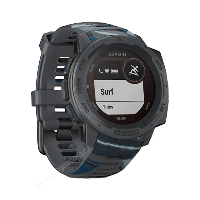 Часы Garmin Instinct Solar Surf Pipeline