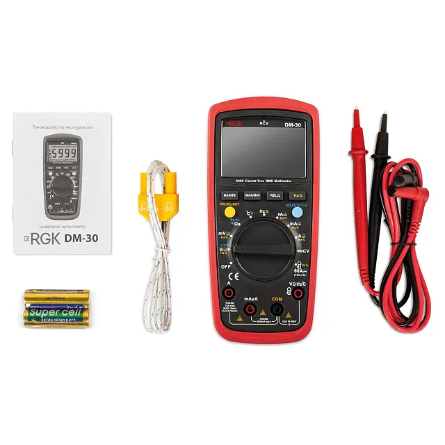 Мультиметр RGK DM-30