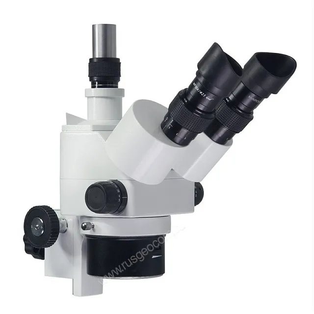 Оптическая головка Микромед МС-4-ZOOM (тринокуляр) с фокусировочным механизмом на штатив