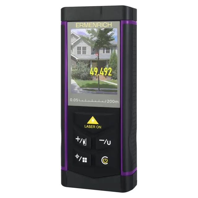 Лазерная рулетка с камерой Ermenrich PRO LR200