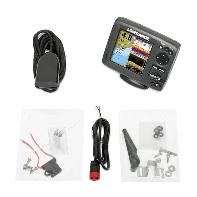 Картплоттер с эхолотом Lowrance Hook-5 Mid/High/DownScan™