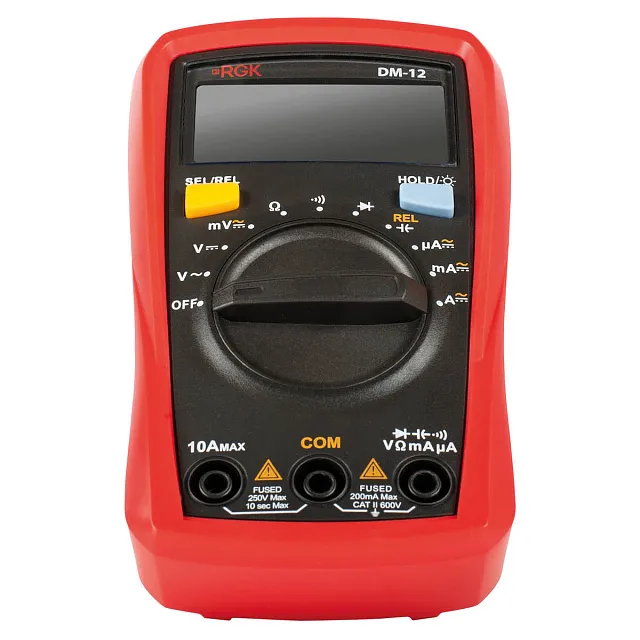 Мультиметр RGK DM-12 с поверкой
