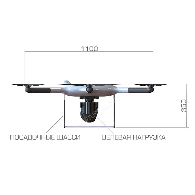 Гексакоптер Supercam X6M2