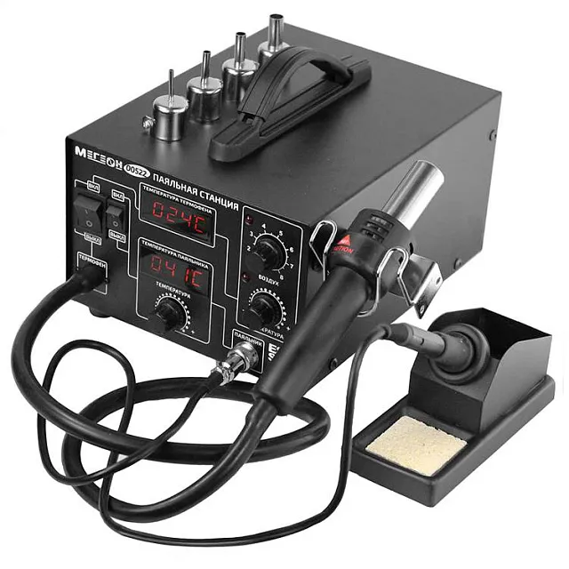 Комбинированная паяльная станция МЕГЕОН 00522