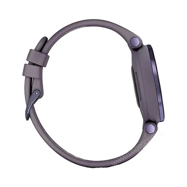 Часы Garmin Lily безель цвета полночная орхидея, корпус темная орхидея и силиконовый ремешок