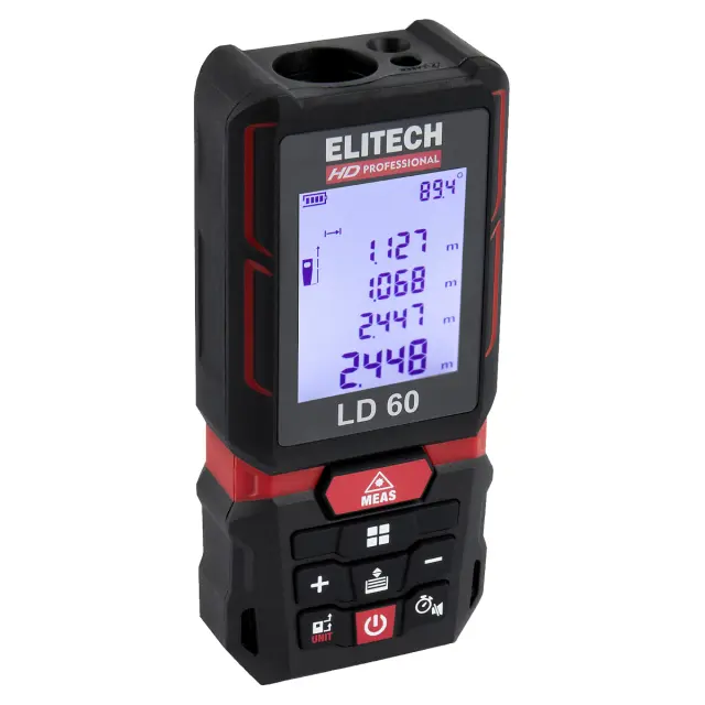 Лазерный дальномер Elitech HD LD 60