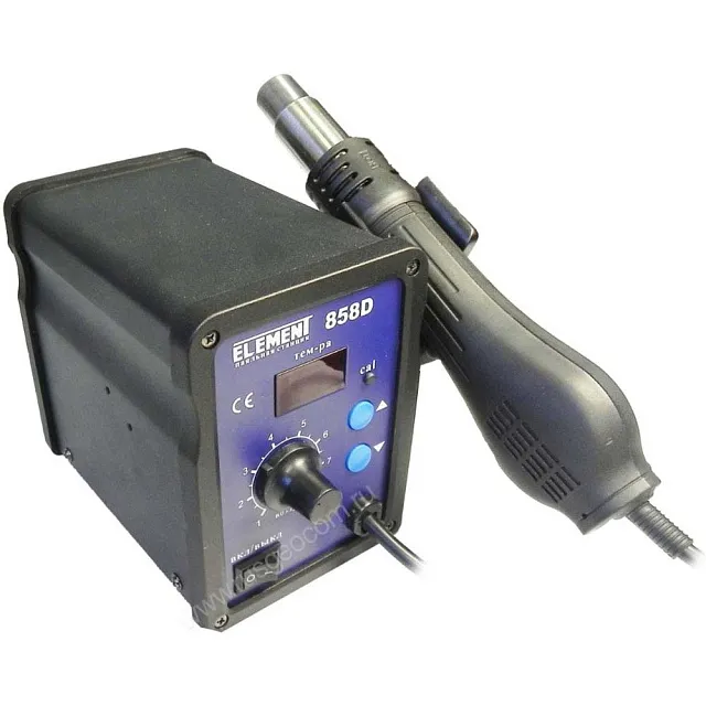 Паяльный фен ELEMENT 858D