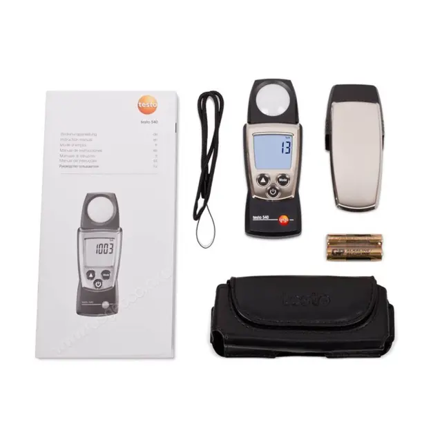 Люксметр Testo 540 с поверкой