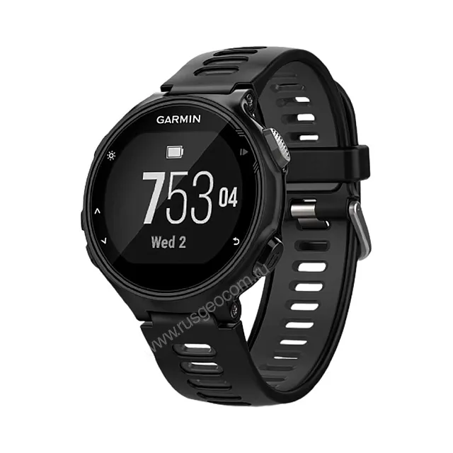 Часы Garmin Forerunner 735XT черно-серые