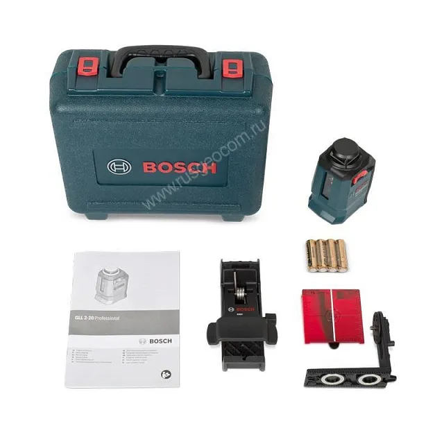 Лазерный нивелир Bosch GLL 2-20 + BM-3 + Кейс (0.601.063.J00)