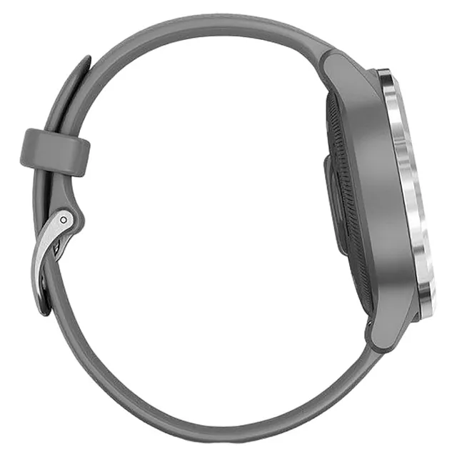 Часы Garmin vivoactive 4s серые с серебристым безелем