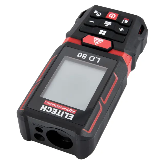 Лазерный дальномер Elitech HD LD 80
