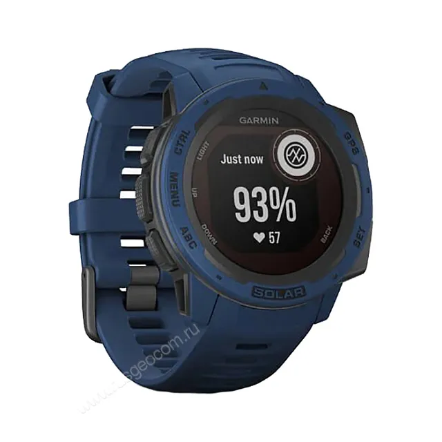 Часы Garmin Instinct Solar Tidal Blue