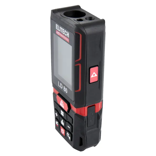 Лазерный дальномер Elitech HD LD 80
