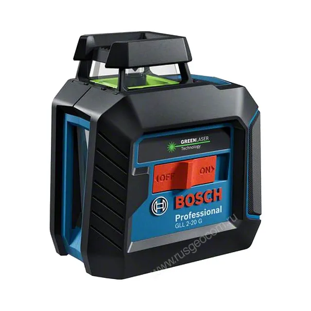 Лазерный уровень Bosch GLL 2-20 G + LB 10 + DK 10 (0.601.065.000) с зеленым лучом