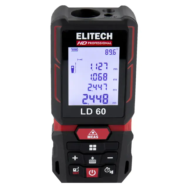 Лазерный дальномер Elitech HD LD 60