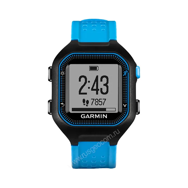 Часы Garmin Forerunner 25 черно-синие большие