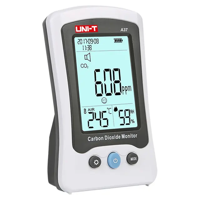 Прибор для измерения концентрации CO₂ UNI-T A37