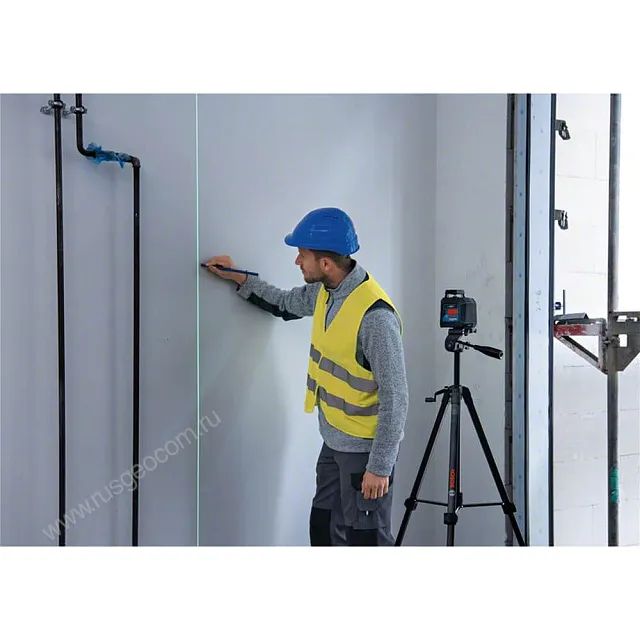 Лазерный уровень Bosch GLL 2-20 G + LB 10 + DK 10 (0.601.065.000) с зеленым лучом