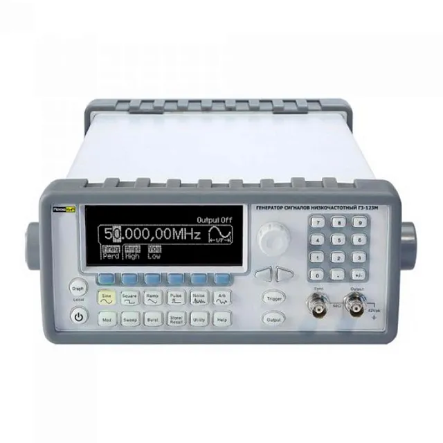 ПрофКиП Г3-123М генератор сигналов низкочастотный (до 50 МГц)