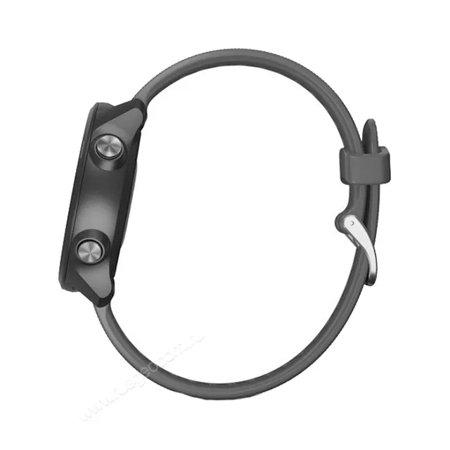 Часы Garmin Forerunner 245 черные с серым ремешком