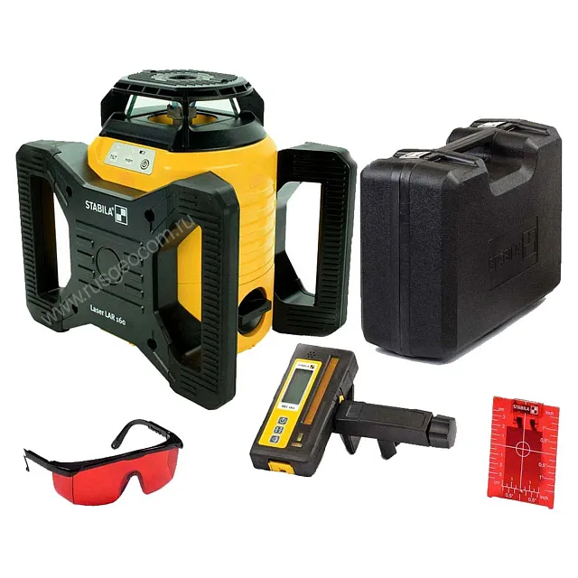 Ротационный лазерный нивелир STABILA LAR 160 + REC160 RG
