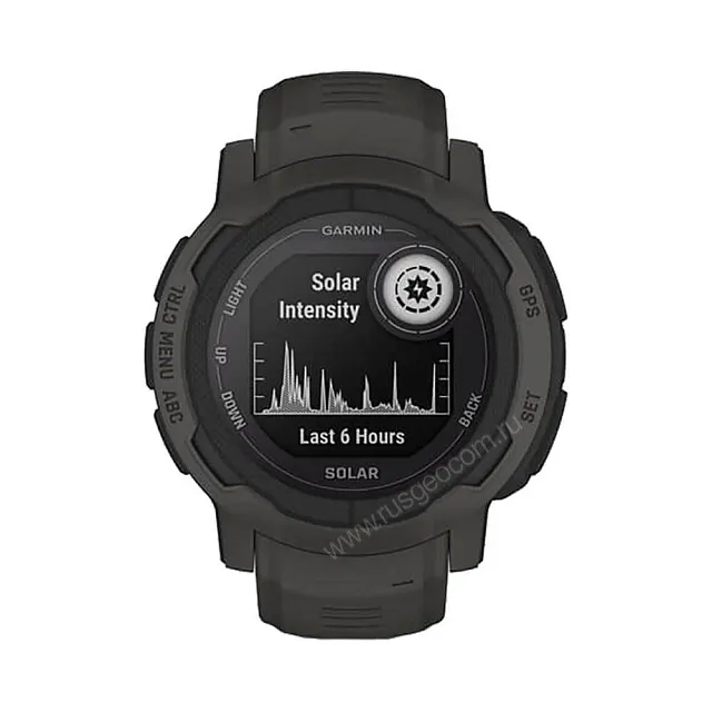 Часы Garmin Instinct 2 Solar черный