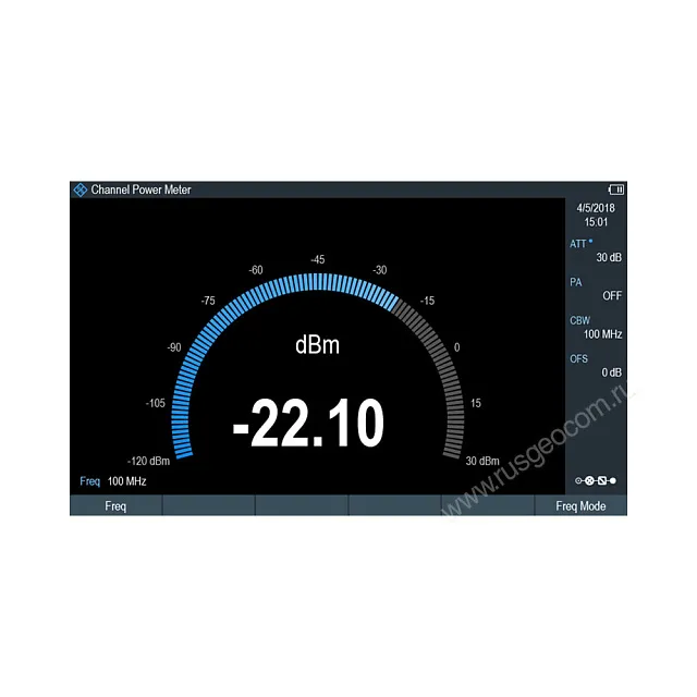 Опция измерения мощности канала Rohde & Schwarz FPH-K19