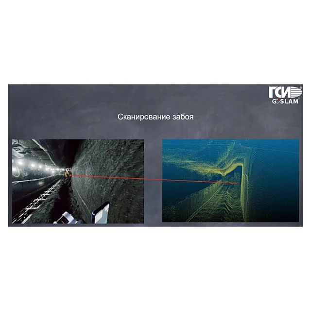 Мобильный лазерный сканер GoSLAM RS100S