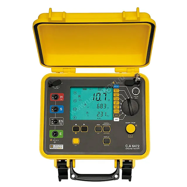 Измеритель сопротивления заземления Chauvin Arnoux C.A 6472