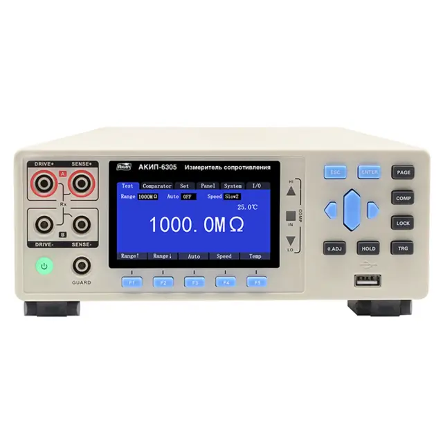 Измеритель сопротивления АКИП-6305