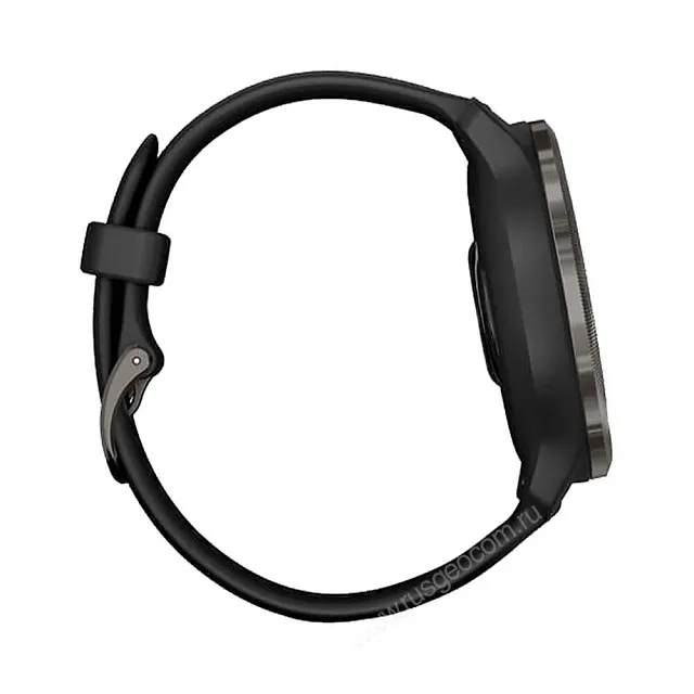 Часы Garmin Venu 2 черные с серым безелем