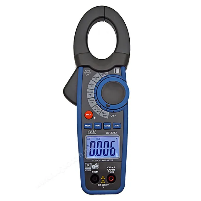 Токовые мини клещи CEM DT-3343