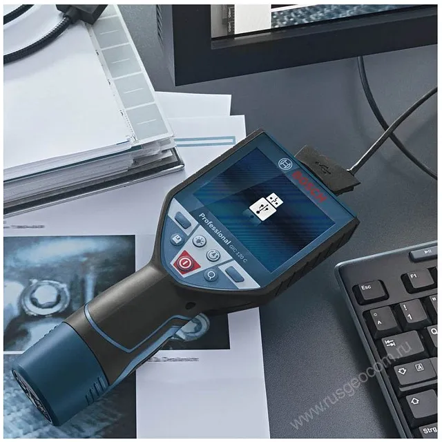 Видеоэндоскоп Bosch GIC 120 C+Аккумулятор 10.8V+L-Boxx (0.601.241.201)