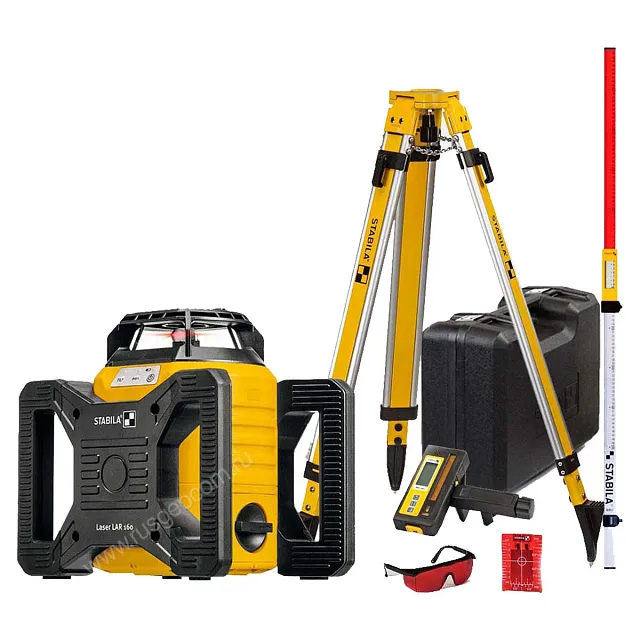 Ротационный нивелир STABILA LAR 160 + REC160 RG + BST-S + NL