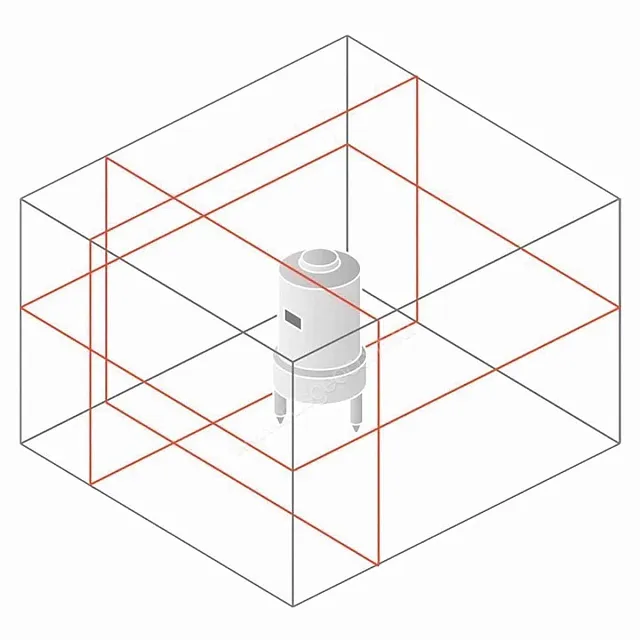 Лазерный уровень Bosch GLL 3-80 + кейс (0.601.063.S00)